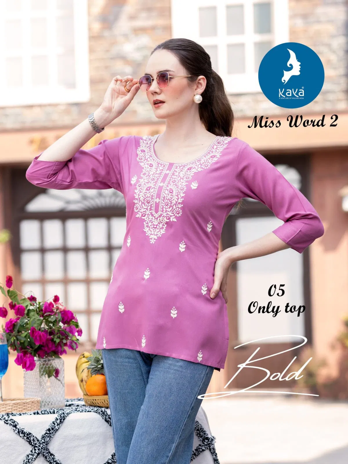 Miss Word 2 By Kaya Rayon Wholesale Ladies Top Suppliers In Mumbai